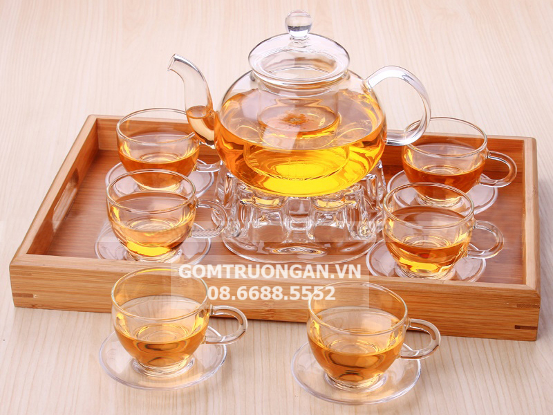 Ấm ch&eacute;n bằng thủy tinh &ndash; Trong suốt v&agrave; tinh khiết