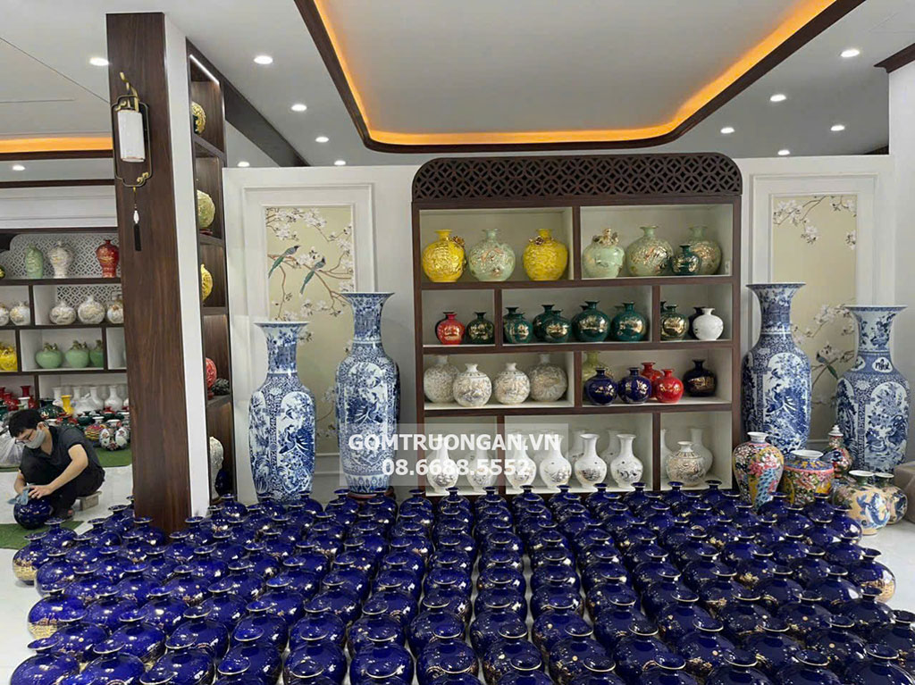 xưởng gốm B&aacute;t Tr&agrave;ng ch&iacute;nh gốc