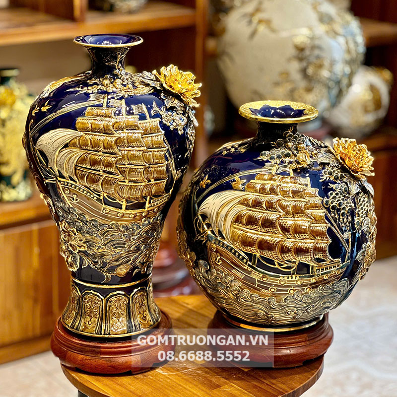 Top mẫu b&igrave;nh h&uacute;t t&agrave;i lộc phong thủy cho người mệnh Thủy