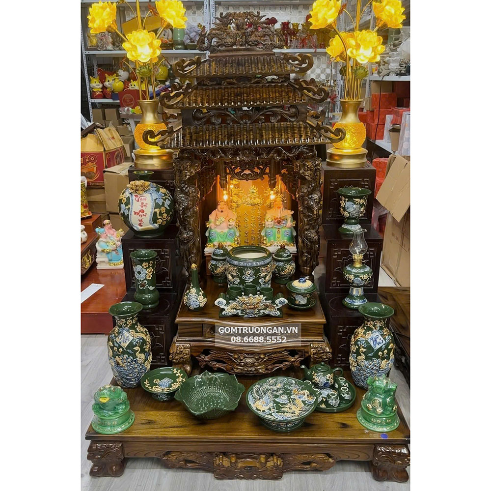 Chọn mua bộ đồ thờ: chất liệu & k&iacute;ch thước