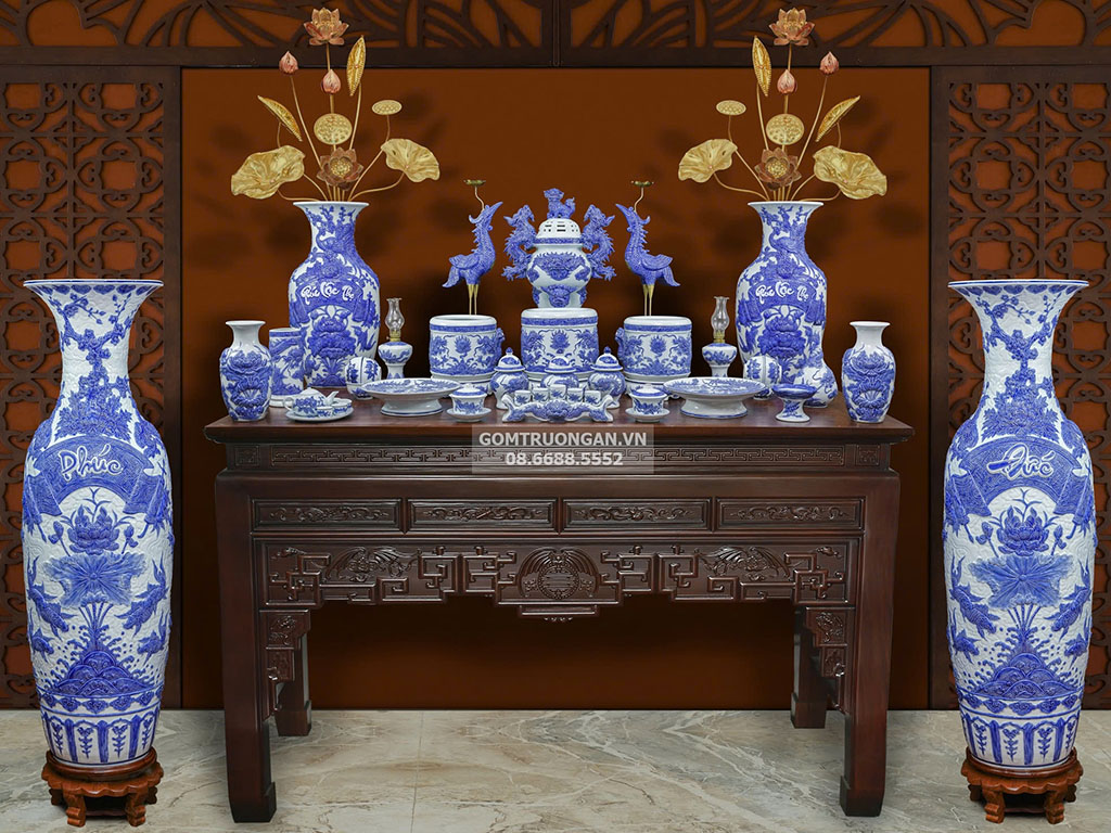 Quy c&aacute;ch sắp đặt đồ thờ c&uacute;ng tại đ&igrave;nh ch&ugrave;a