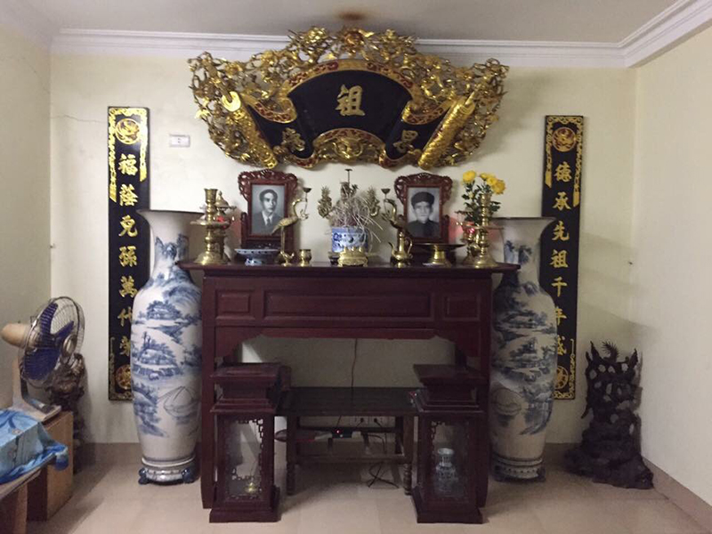 C&aacute;ch trang tr&iacute; lộc b&igrave;nh trong ph&ograve;ng thờ hợp phong thủy