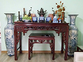 Cách đặt lộc bình trong phòng thờ hợp phong thủy