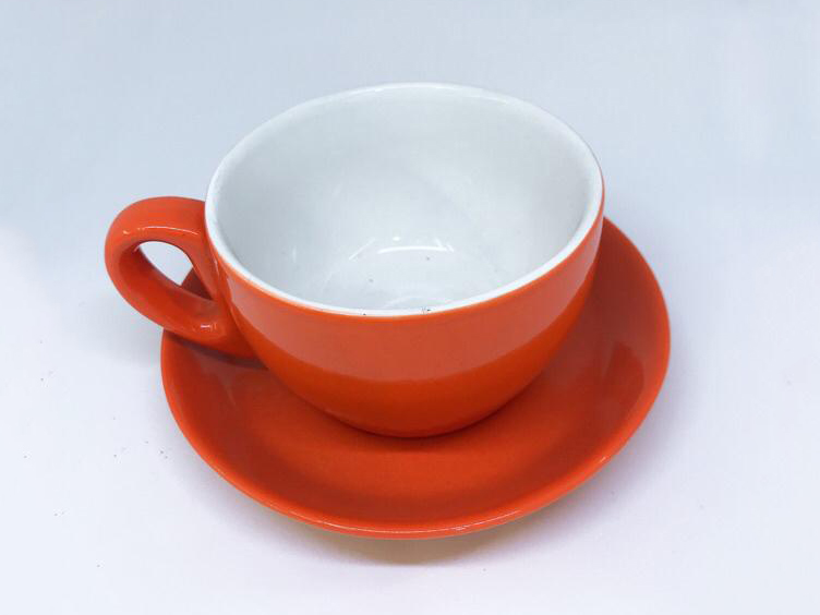 Cốc Tách Ly uống cafe Capuchino dáng ý 250ml 2