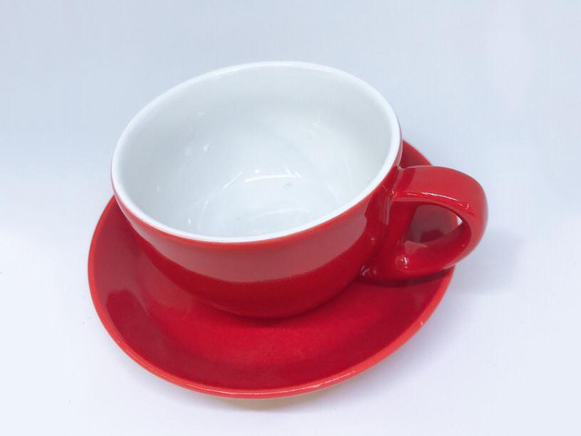 Cốc Tách Ly uống cafe Capuchino dáng ý 250ml 1