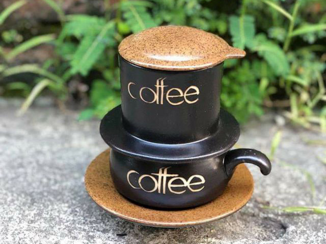 Bộ phin pha cafe 6 màu cao cấp gốm sứ Bát Tràng 7