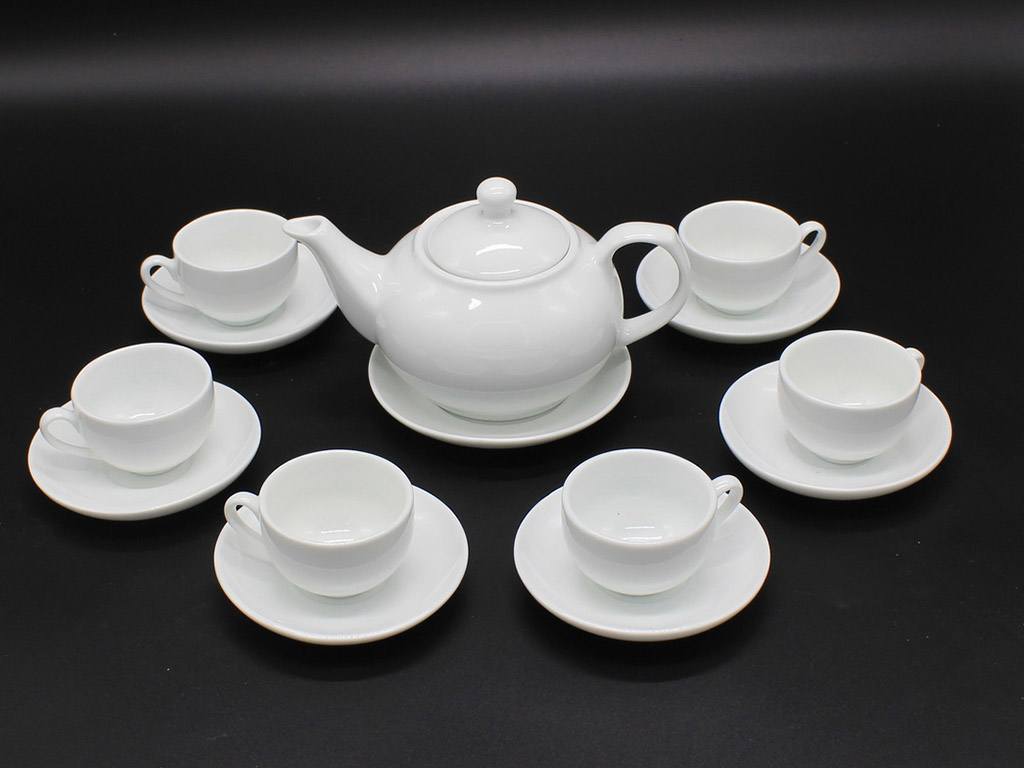 Ấm chén Bát Tràng in logo làm quà tặng mẫu 02 1