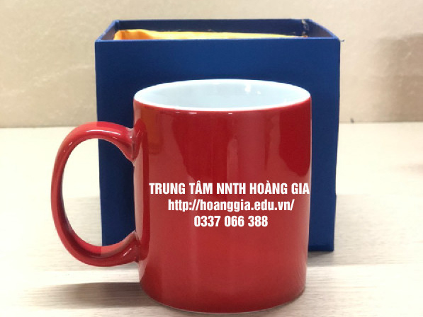 Ly sứ men màu dáng trụ lòng trắng 2