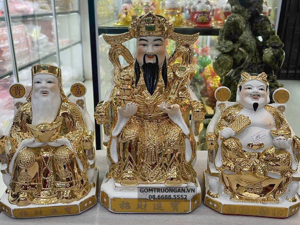 Tượng thần tài thổ địa ông phát vàng xịn 20 30 1