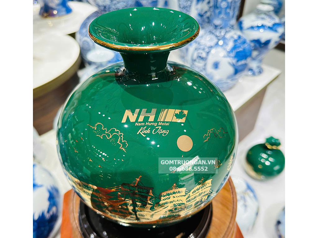 Bình hút lộc Thuận Buồm Xuôi Gió 22cm NAM HƯNG 2