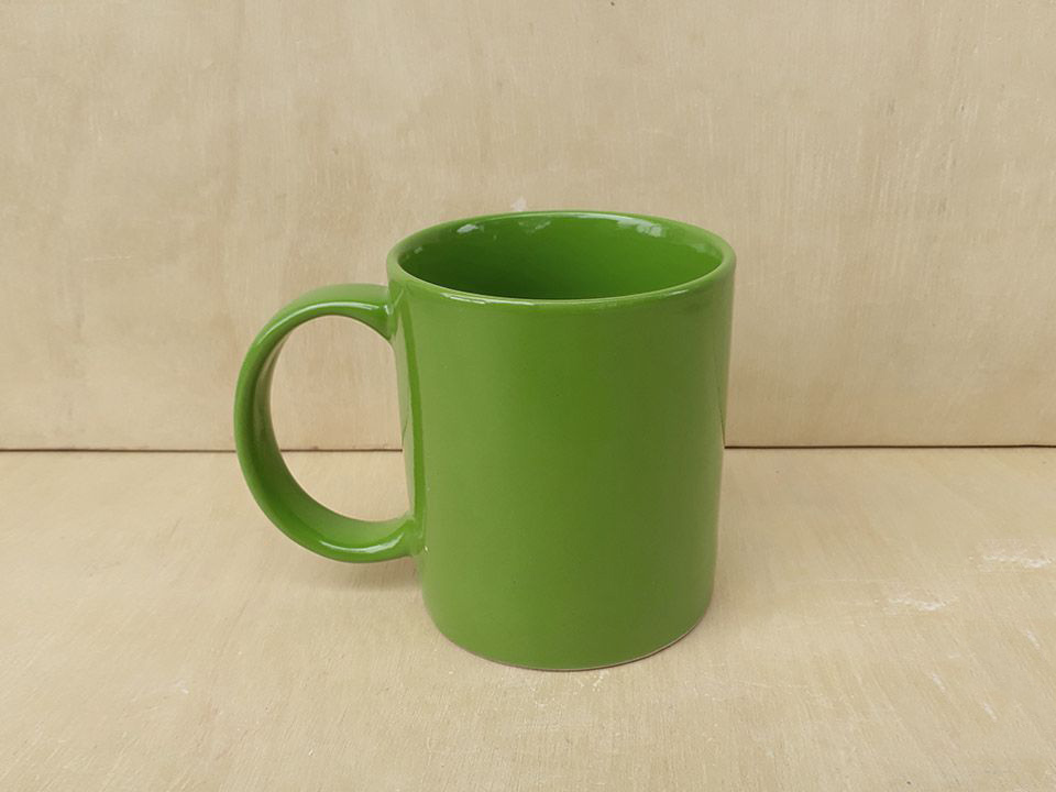 Ly sứ men màu dáng trụ 7