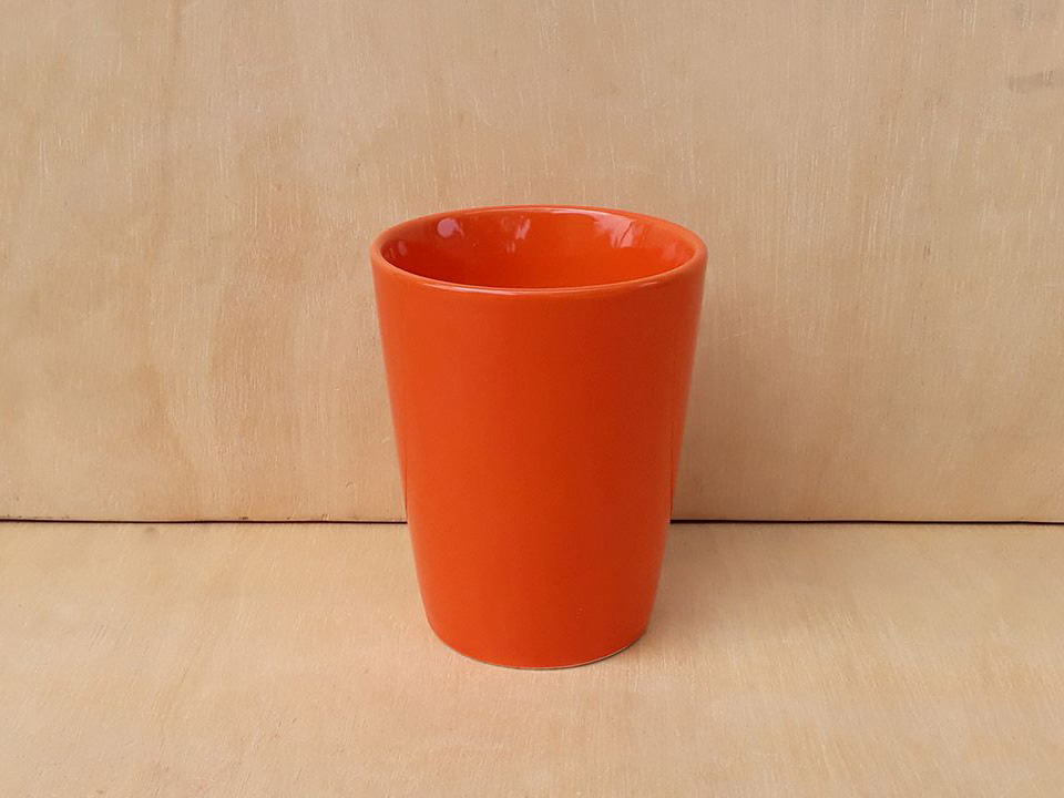 Ly sứ v&aacute;t kh&ocirc;ng quai full m&agrave;u - m&agrave;u đỏ