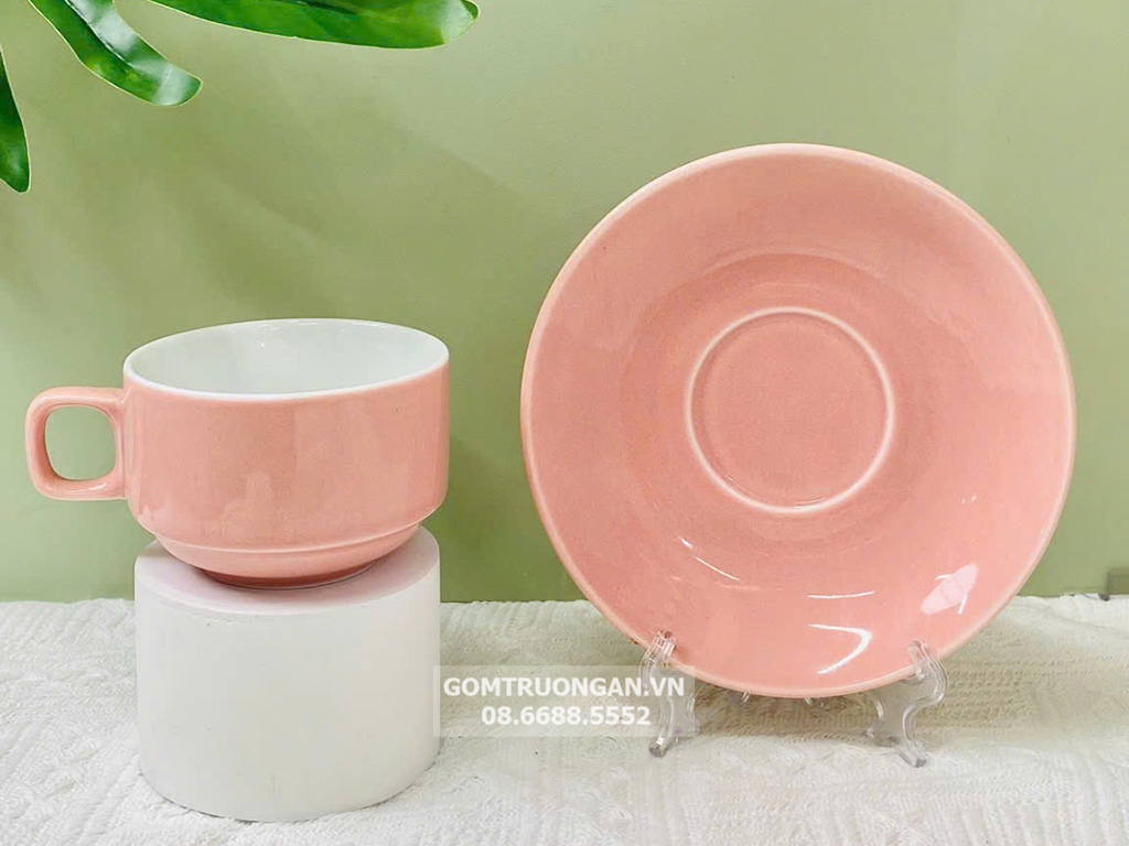 Ly cốc tách cafe 150ml Bát Tràng nhiều màu 4