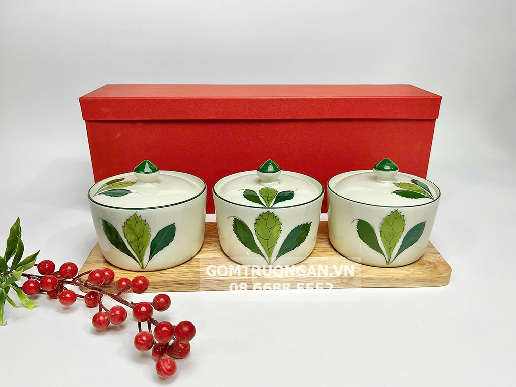 Hũ mứt tết 3 vẽ ngò gai 1