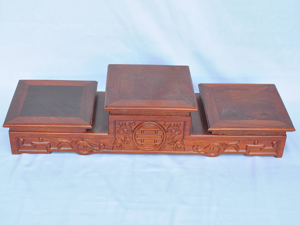 Bộ tam cấp đế bát hương phi 18 3