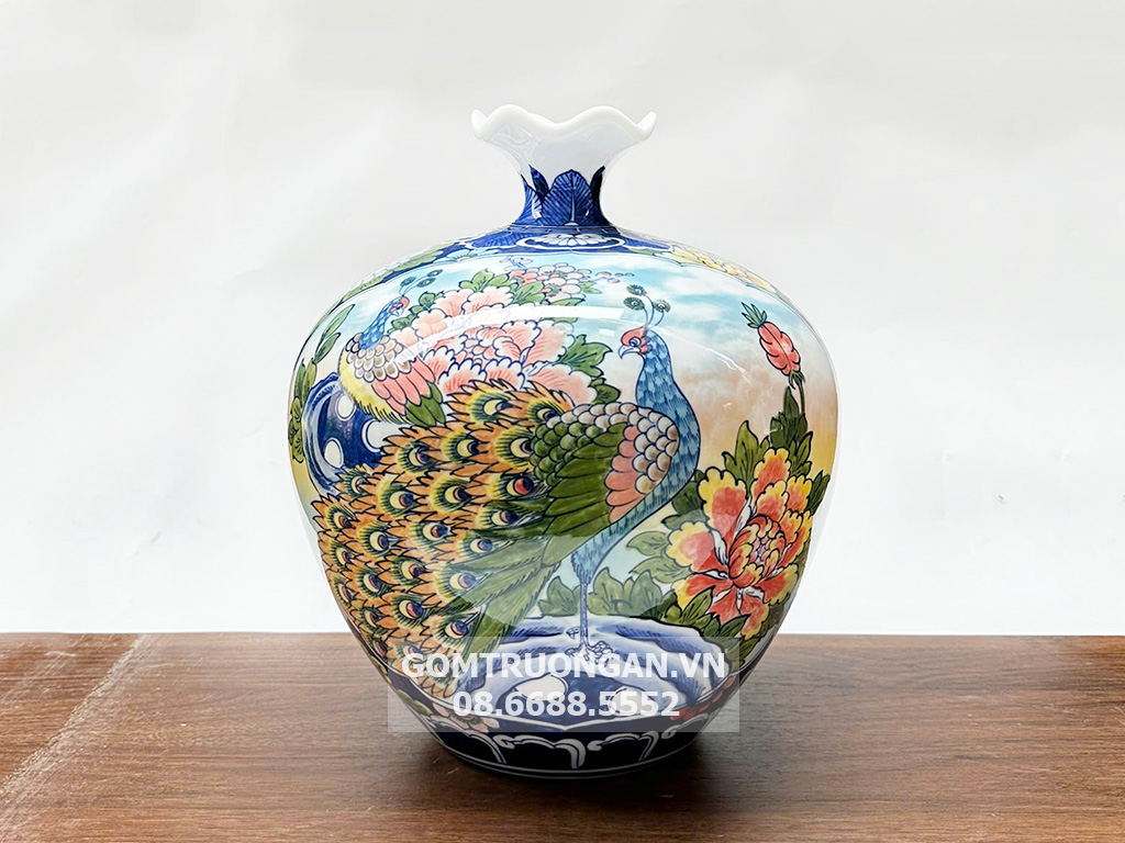 Túi hút tài lộc Thuận Buồm Xuôi Gió Phú Quý men màu 30 1