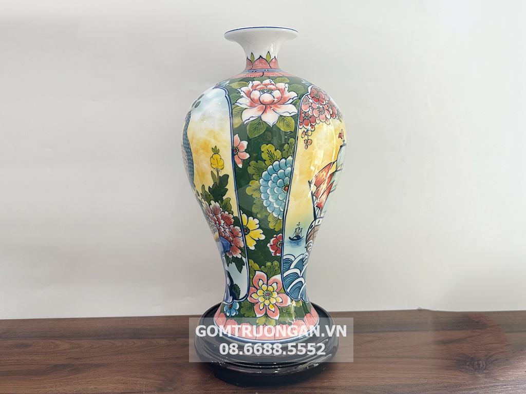 Mai bình tích lộc Thuận Buồm Xuôi Gió Công Danh Phú Quý 4