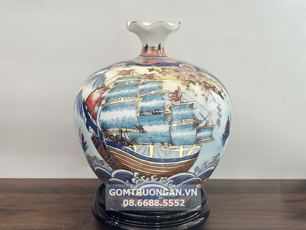 Túi hút tài lộc Thuận Buồm Xuôi Gió Mã Đáo Thành Công 3D 25cm 1