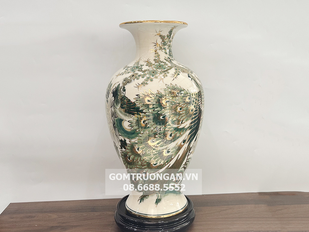 Bình trưng bày phong thủy Vinh Hoa Phú Quý 40cm 2