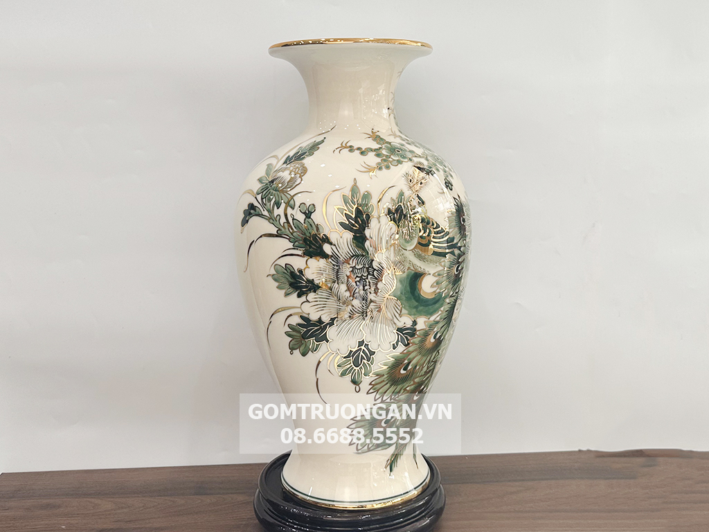 Bình trưng bày phong thủy Vinh Hoa Phú Quý 40cm 3