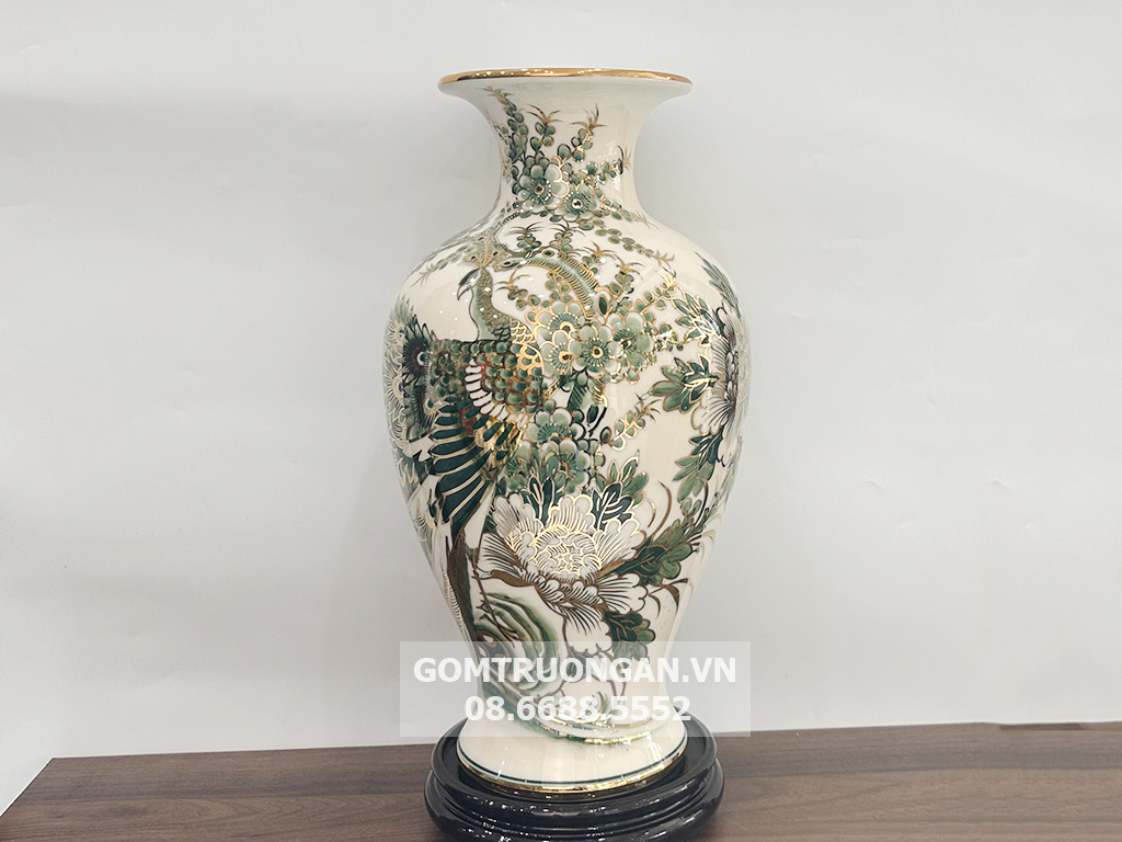 Bình trưng bày phong thủy Vinh Hoa Phú Quý 40cm 4