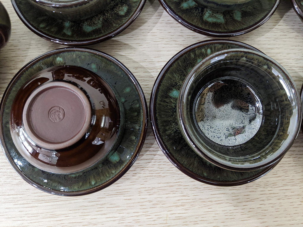 Bộ ấm trà tử sa Lục Thạch nghệ nhân Bát Tràng cao cấp 5