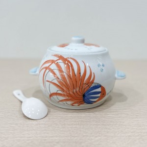 Âu đựng mỡ, hũ đựng mỡ, âu sứ có nắp đựng mỡ, đựng mẻ, âu muối dưa cà chính hãng Bát Tràng 1,4l