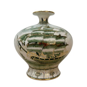 Bình hút lộc Thuận Buồm Xuôi Gió Mã Đáo Thành Công men hoàng thổ đùi dế vẽ vàng