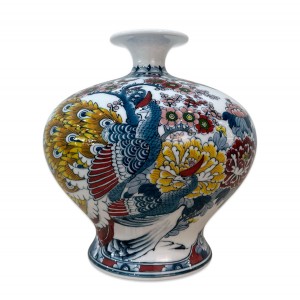 Bình hút tài lộc Thuận Buồm Xuôi Gió Phú Quý men màu đùi dế