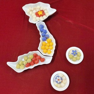 Bộ bát đĩa hình chữ S bản đồ Việt Nam