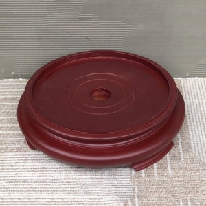 Chân đế gỗ bát hương 1 mặt đường kính 20cm