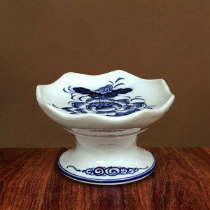 Chân nến men xanh ngọc Lộc Phát S3