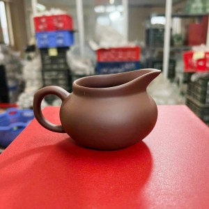 Chén tống tử sa pha trà màu đỏ nghệ nhân