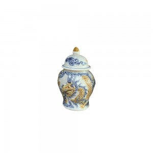 Chóe thờ men rạn nổi rồng cao cấp Trường Xuân S3