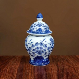 Chóe thờ men xanh ngọc Lộc Phát S2