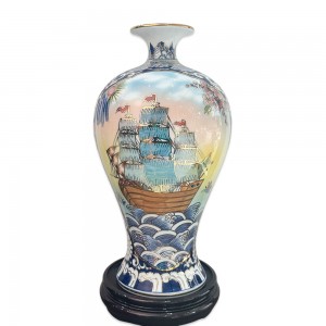 Mai bình tích lộc Thuận Buồm Xuôi Gió Công Danh Phú Quý vẽ vàng