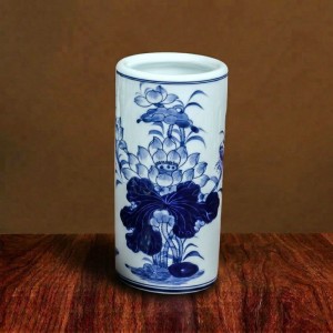 Ống hương men xanh ngọc Lộc Phát S4